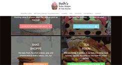 Desktop Screenshot of bethsbakeshoppe.com